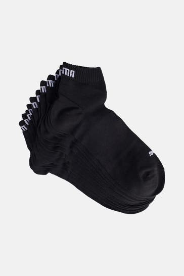 PUMA 11er-Pack Socken schwarz