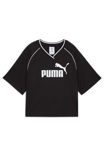 PUMA T-Shirt schwarz