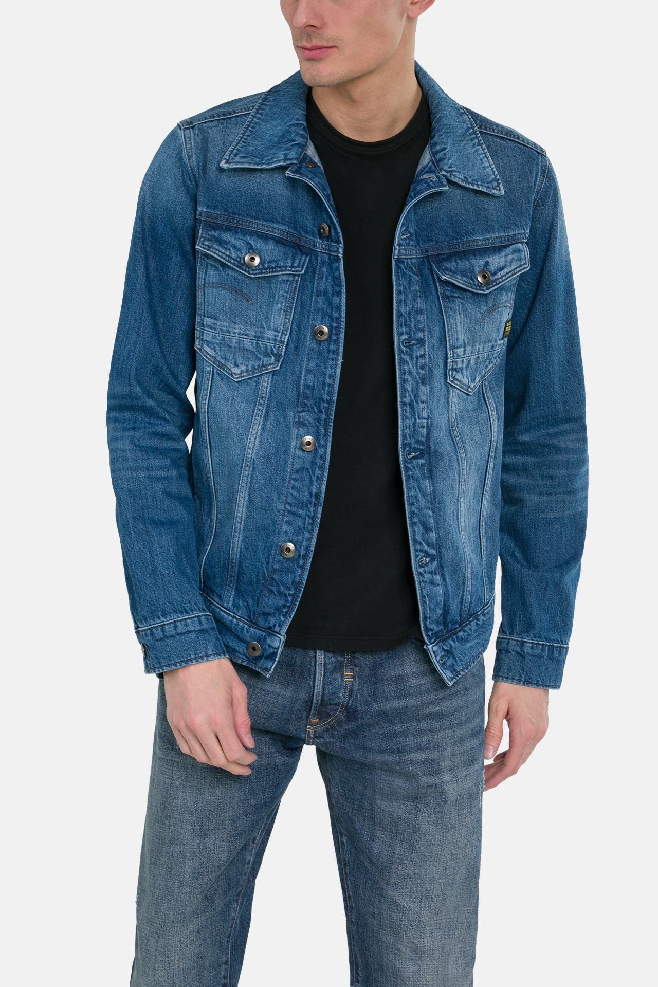 G-STAR Jeansjacke 'Essential TD Arc 3D' blau, Bild 1