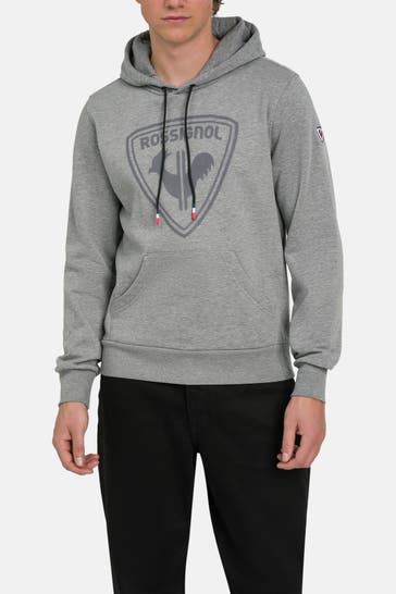 ROSSIGNOL Hoodie hellgrau