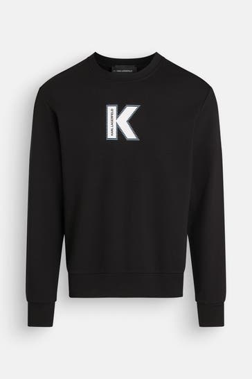 KARL LAGERFELD Sweatshirt schwarz