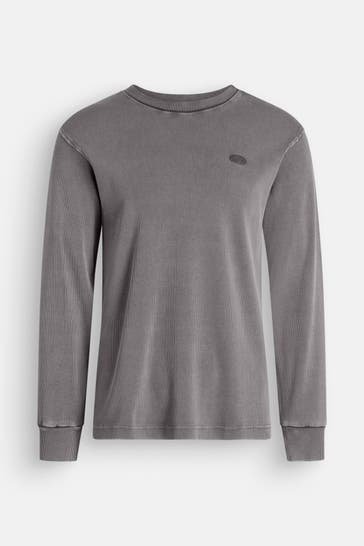 DIESEL Longsleeve grau