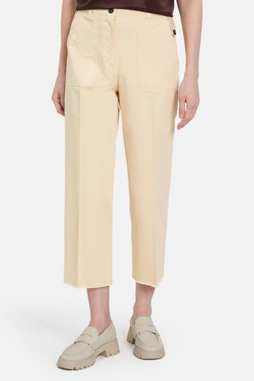 JOOP! Stoffhose pastellgelb