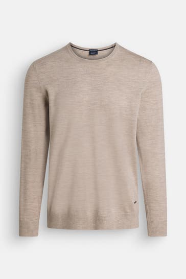 JOOP! Wollpullover 'Denny' beige