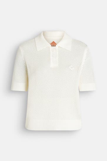 MCM Polo-Shirt offwhite