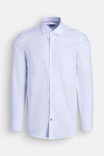 HECHTER Paris Business-Hemd hellblau Modern Fit