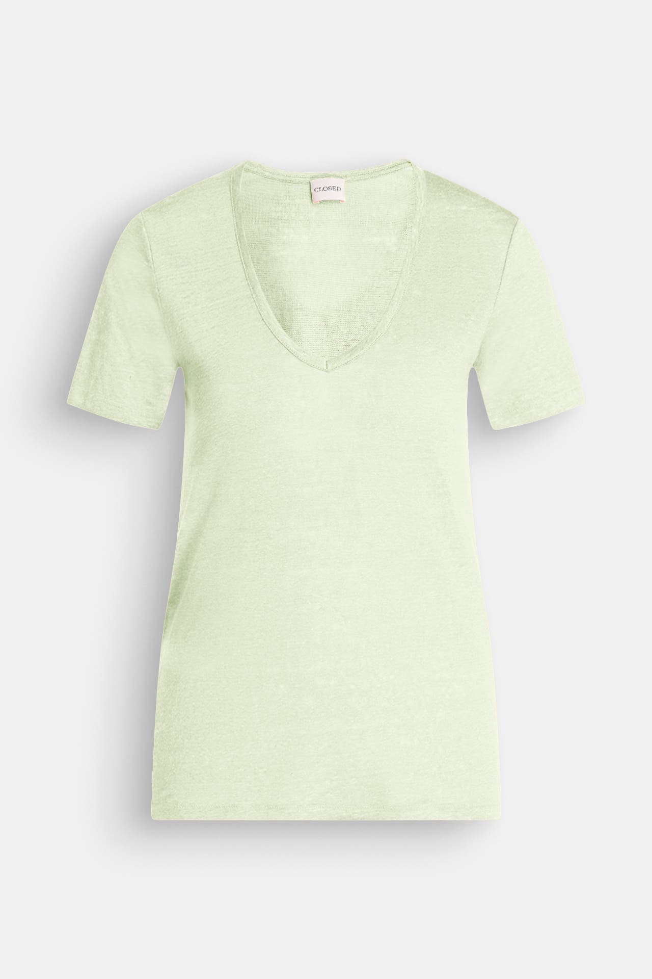 CLOSED Leinen-Shirt hellgrün, Bild 1