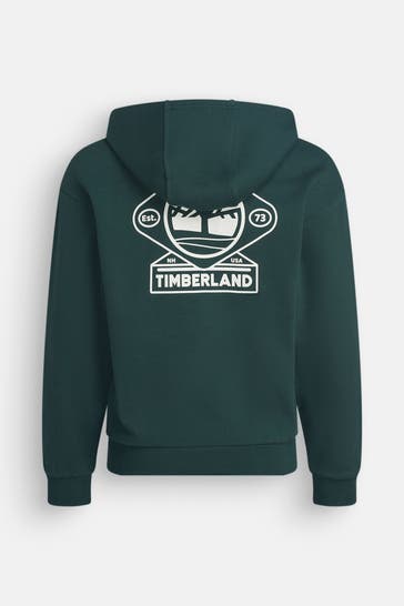 TIMBERLAND Sweatjacke dunkelgrün