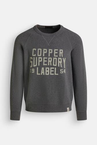 SUPERDRY Sweatshirt dunkelgrau