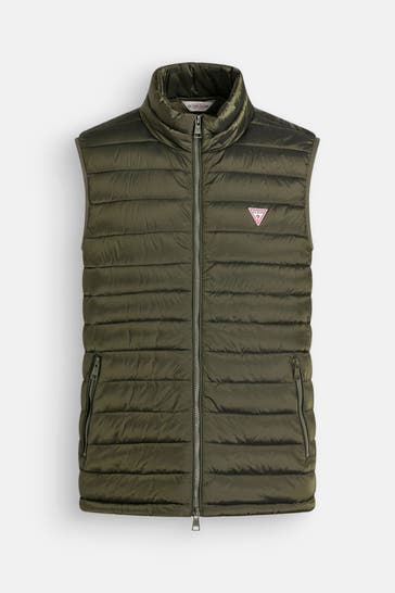 GUESS Steppweste oliv