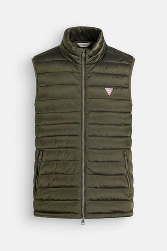 GUESS Steppweste oliv