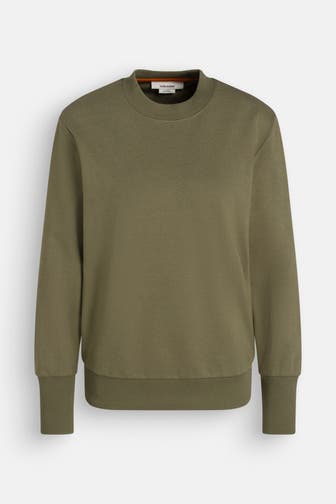 ICEBREAKER Wollmix-Sweatshirt oliv