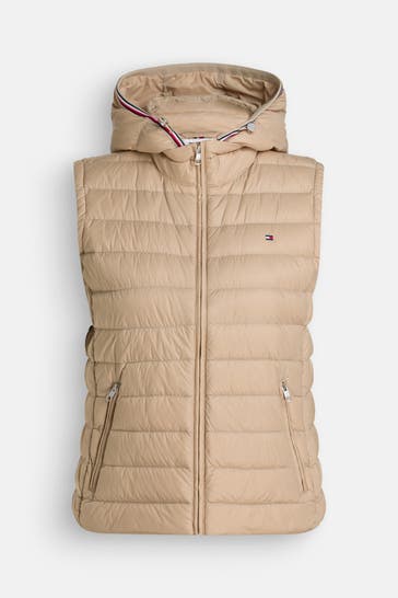 TOMMY HILFIGER Daunenweste beige