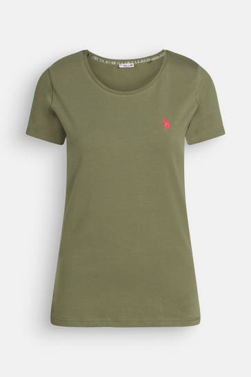 U.S. POLO ASSN. T-Shirt oliv