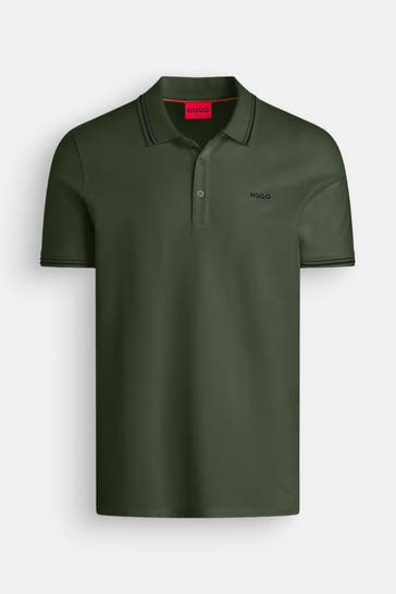 HUGO Polo-Shirt dunkelgrün