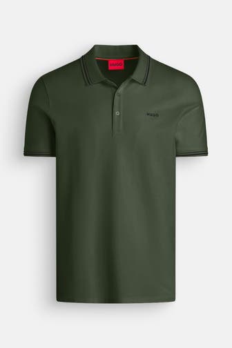 HUGO Polo-Shirt dunkelgrün