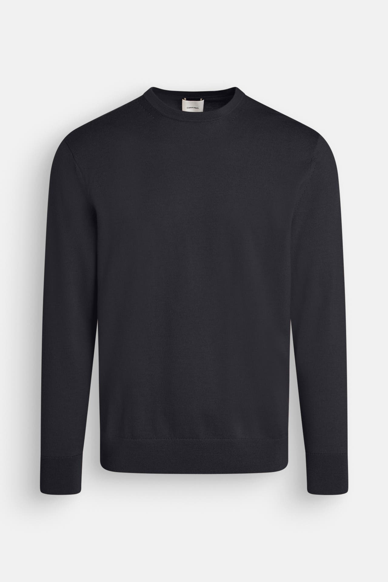 CALVIN KLEIN Wollpullover dunkelgrau, Bild 1