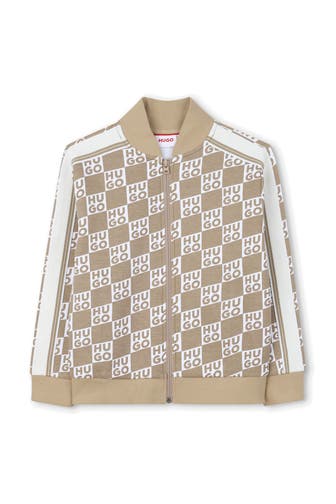HUGO Sweatjacke mehrfarbig