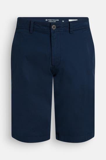 TOM TAILOR Shorts dunkelblau