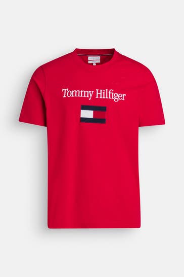 TOMMY HILFIGER T-Shirt rot