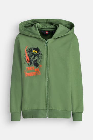 LEGO WEAR Sweatjacke grün