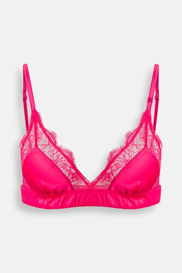 LOVE STORIES Bralette 'Love Lace' fuchsia