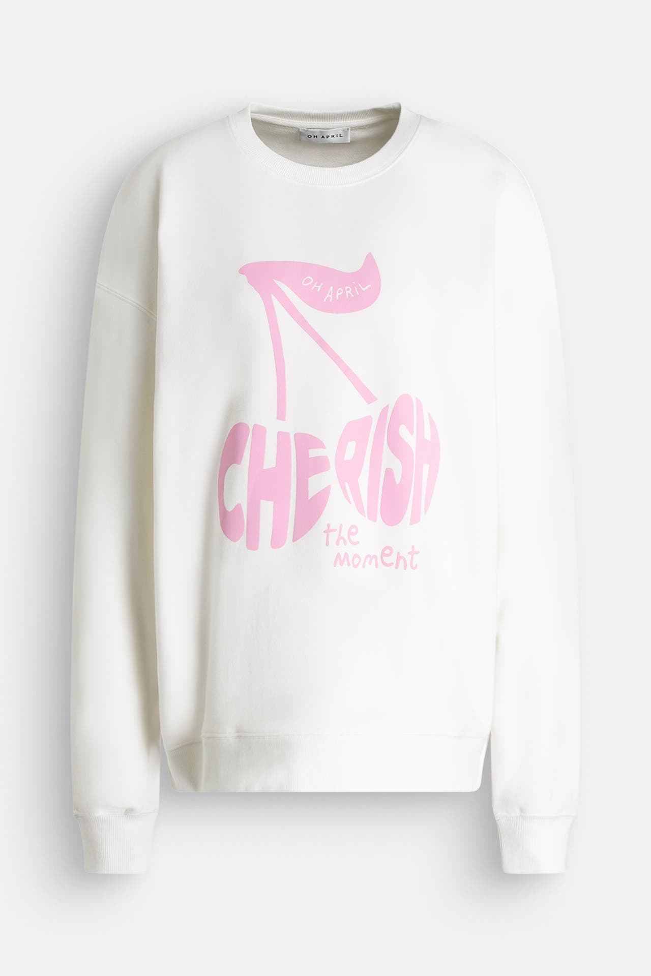 OH APRIL Sweatshirt weiß, Bild 1
