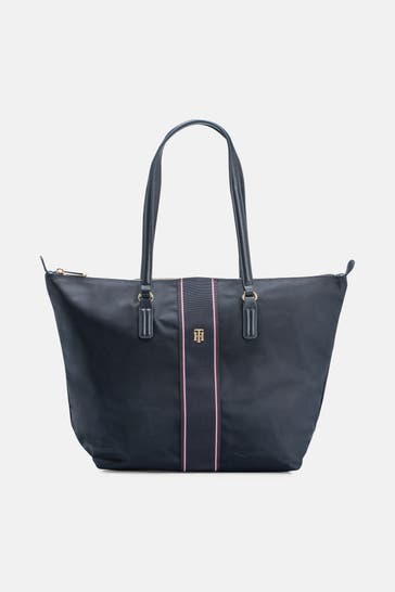 TOMMY HILFIGER Shopper 'Poppy' dunkelblau