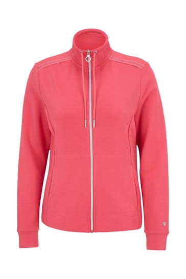 JOY SPORTSWEAR Sweatjacke 'Juliane' neonorange