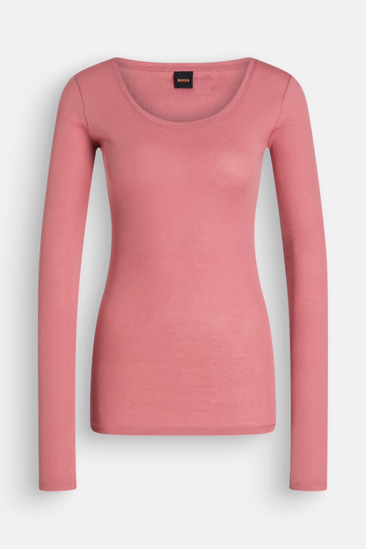 BOSS ORANGE Longsleeve 'Elayer' lachs, Bild 1