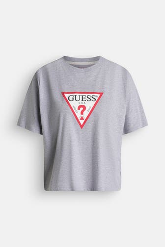 GUESS T-Shirt hellgrau