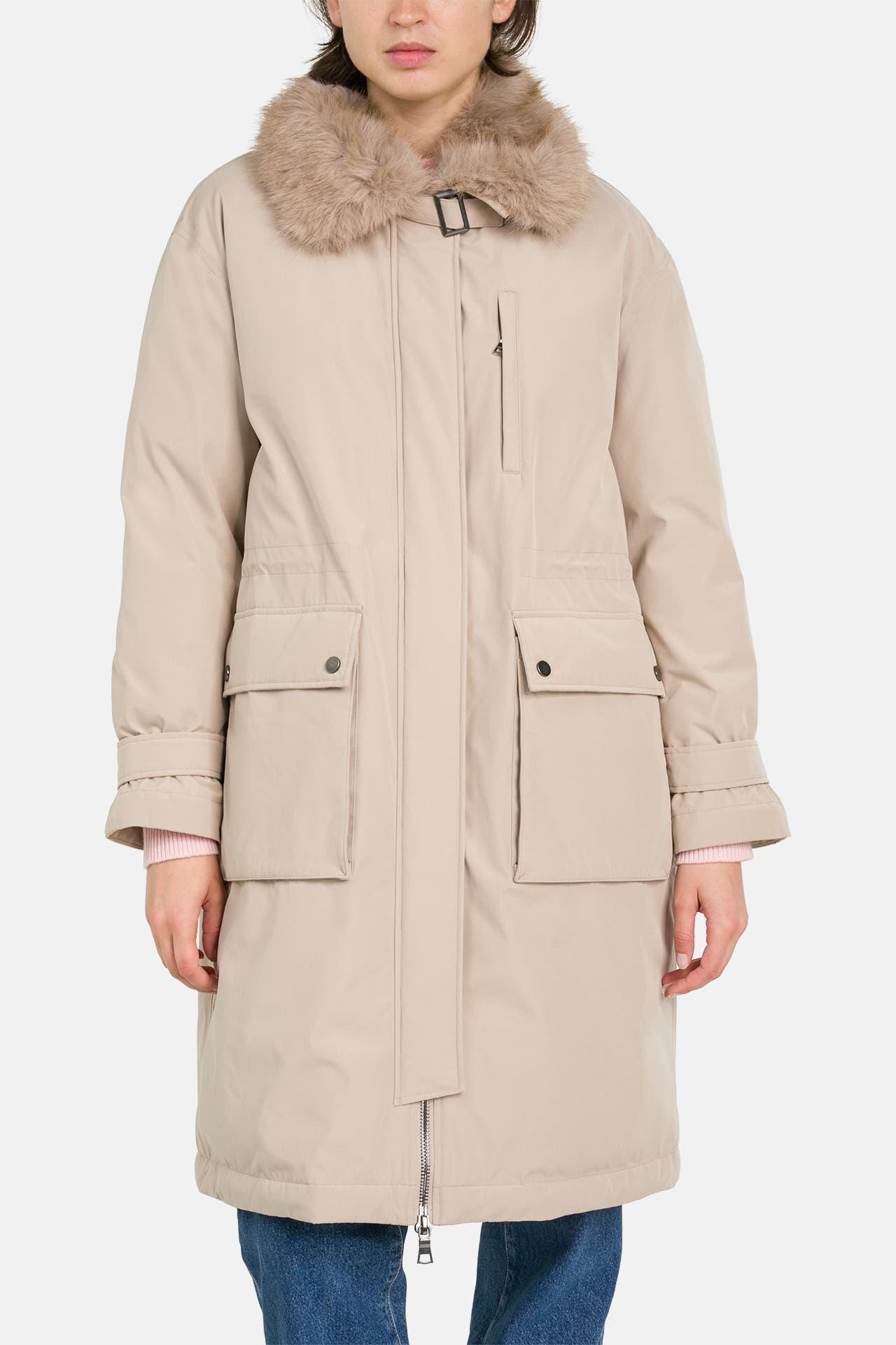 NO. 1 COMO Parka 'Mira' beige, Bild 1