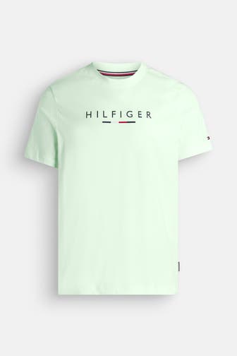 TOMMY HILFIGER T-Shirt 'New York' lindgrün