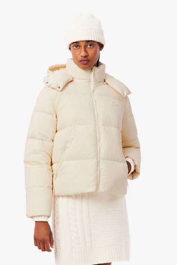 LACOSTE Daunenjacke ecru
