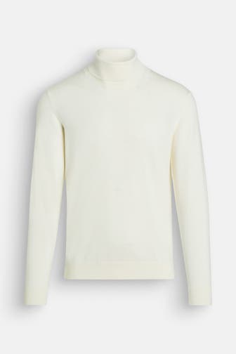 DANIELE FIESOLI Rollkragenwollpullover ecru