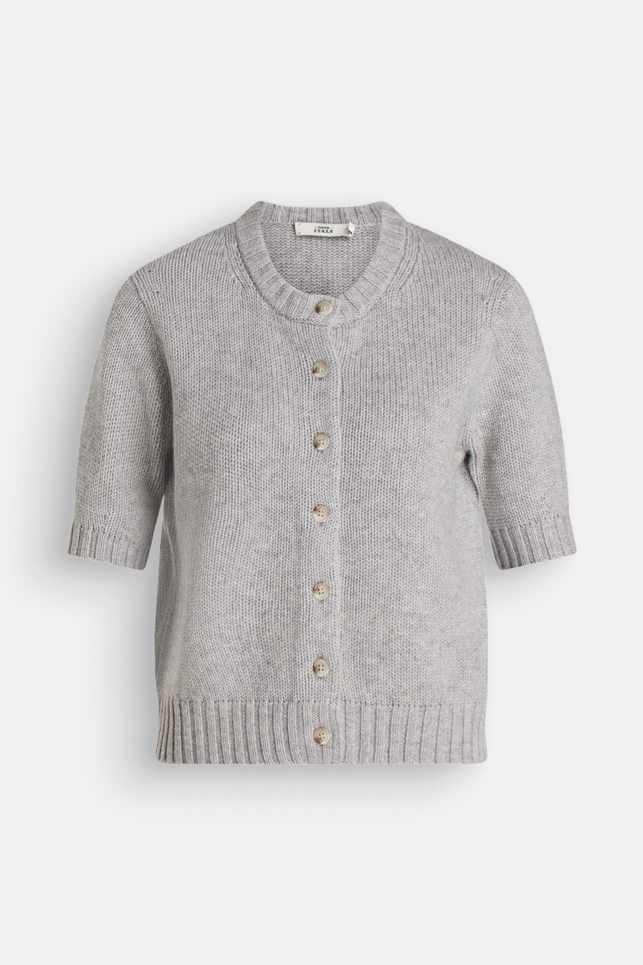 0039 ITALY Strickpullover 'Giulia' grau, Bild 1