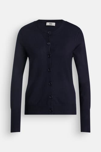 RM BY ROSEMUNDE Strickjacke 'Sandra' nachtblau