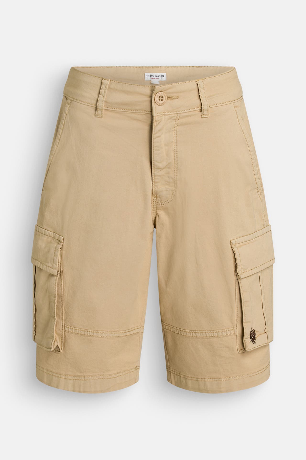 U.S. POLO ASSN. Cargo-Shorts 'Cairo' beige, Bild 1