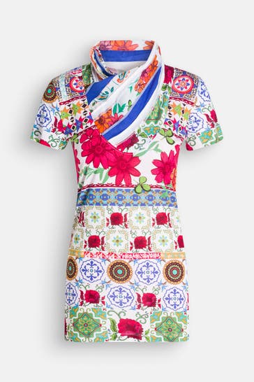 DESIGUAL T-Shirt mehrfarbig