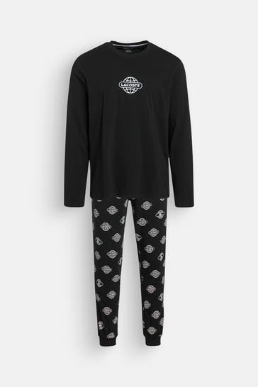 LACOSTE Pyjama gemustert