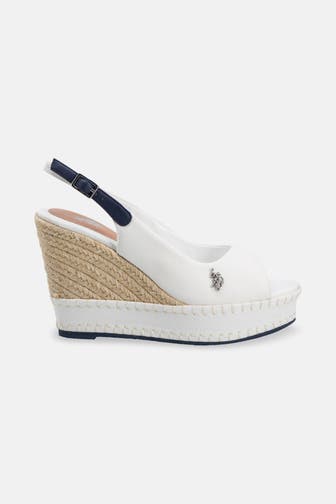 U.S. POLO ASSN. Wedges 'Aylin' weiß