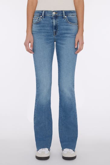 7 FOR ALL MANKIND Jeans blau bootcut