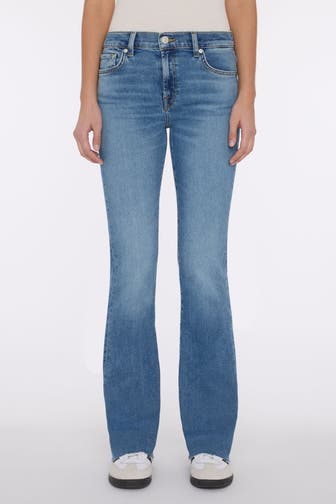 7 FOR ALL MANKIND Jeans blau bootcut