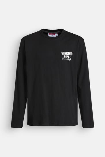 VINGINO Langarmshirt schwarz