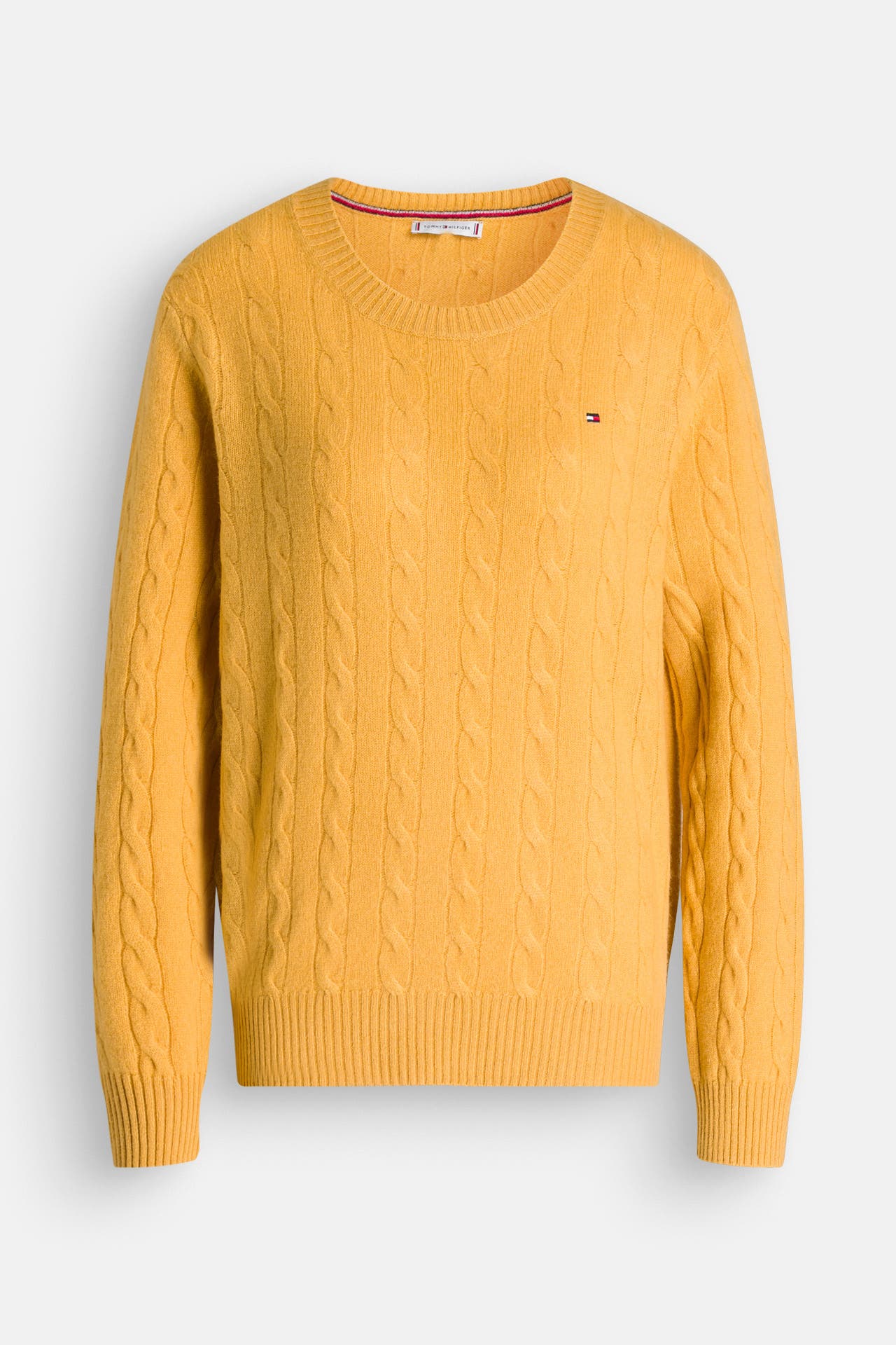 TOMMY HILFIGER Strickpullover senfgelb, Bild 1