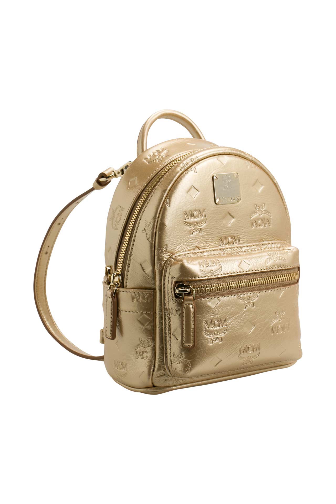 MCM Rucksack gold gunstig online kaufen Outletcity