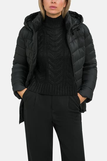 FRIEDA & FREDDIES NY Light-Steppmantel schwarz