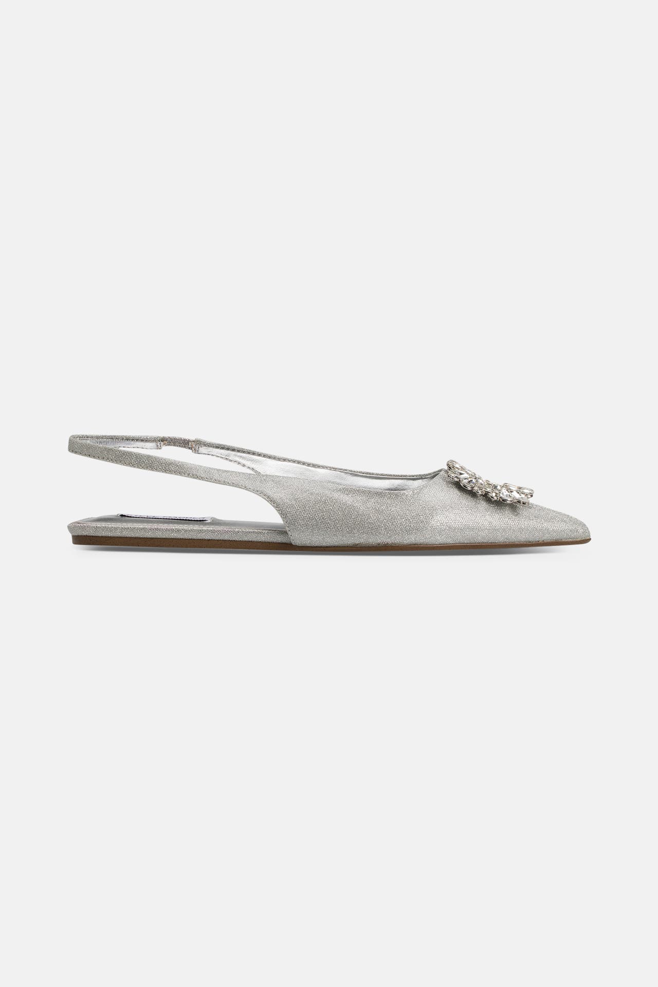 STEVE MADDEN Sling-Ballerinas 'Calista' silber, Bild 1