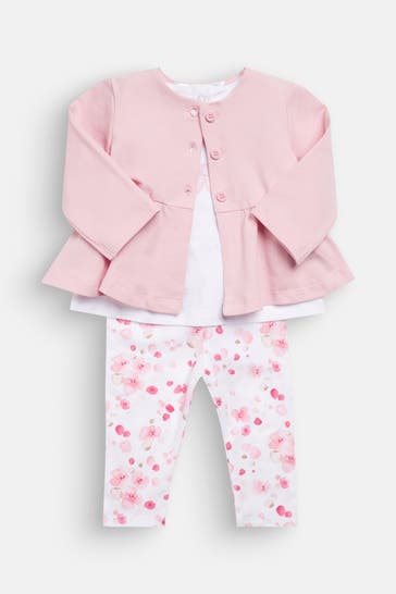 MAYORAL Set: Bluse, T-Shirt und Leggings