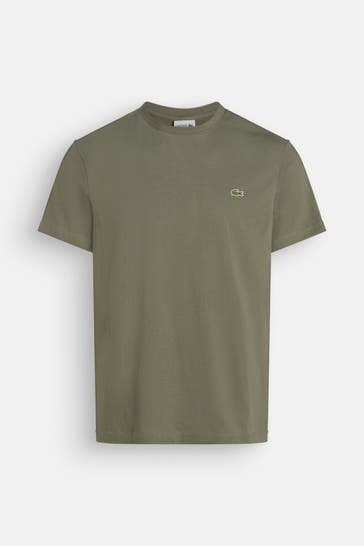LACOSTE T-Shirt oliv
